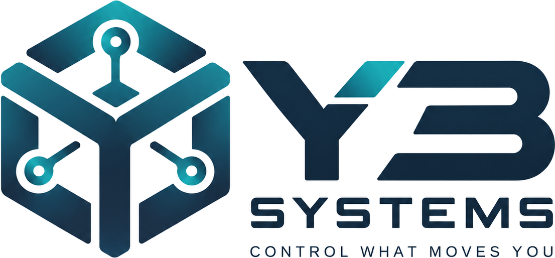Y3 Systems — control what moves you